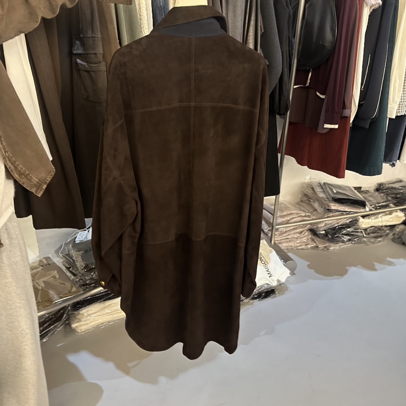 DOUBLE STANDARD/LE SMOKING/MAISONSTAFF東大門代購女士新品真品長款風衣MAISONSTAFF長款風衣