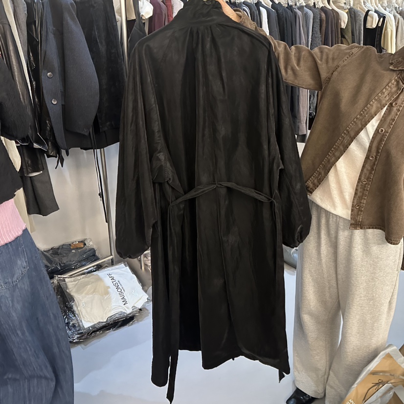 DOUBLE STANDARD/LE SMOKING/MAISONSTAFF韓國直郵女士新品推薦長款風衣MAISONSTAFF長款風衣