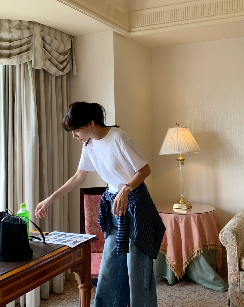 空韓國直郵女裝新品時尚真品休閑熱賣人氣推薦T恤空T恤