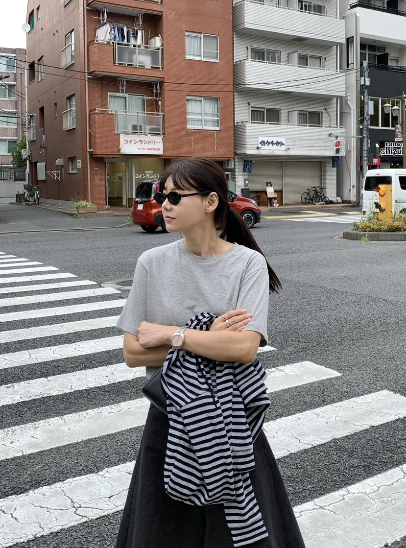 空韓國直郵女裝新品時尚真品休閑熱賣人氣推薦T恤空T恤