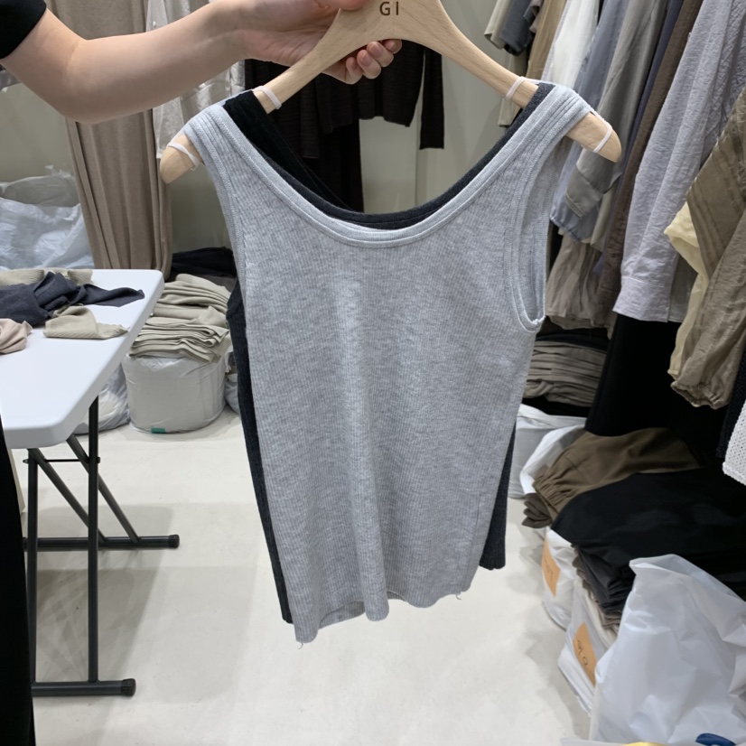 G.I-L東大門代購女裝新品真品熱賣時尚休閑推薦吊帶背心G.I-L吊帶/背心圖色3