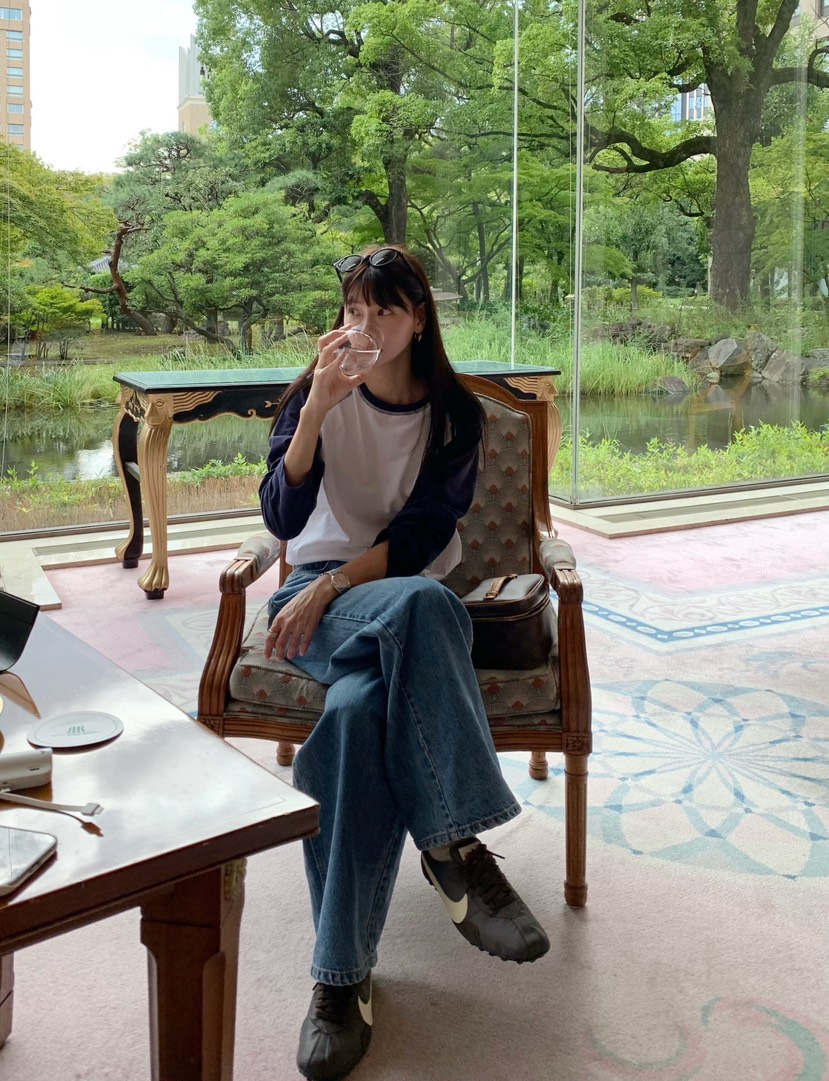 空東大門代購女裝新款人氣推薦時尚熱賣真品休閑長袖T恤空長袖T恤