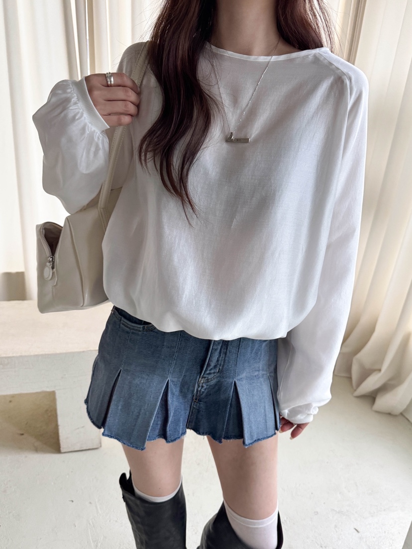 VELEN東大門實拍女裝新品人氣時尚真品熱賣襯衫蕾絲衫運動VELEN襯衫/蕾絲衫