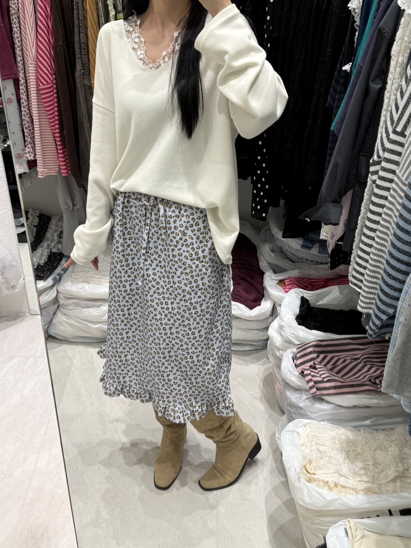 RUNWAY-런웨이韓國代購女裝新品休閑人氣推薦半身裙中短裙RUNWAY半身裙/中短裙