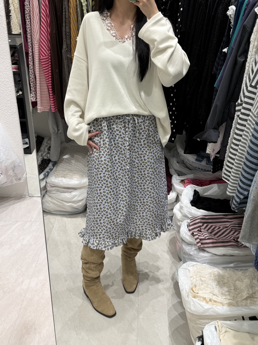 RUNWAY-런웨이韓國代購女裝新品休閑人氣推薦半身裙中短裙RUNWAY半身裙/中短裙