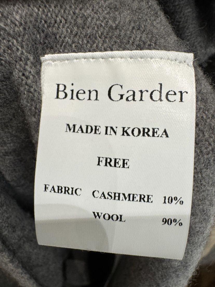 BIEN GARDER韓國直郵女裝新品休閑真品人氣針織衫羊絨疊穿BIEN GARDER針織衫