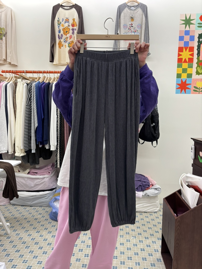 TOLL東大門代購女裝新品真品休閑熱賣推薦人氣休閑褲褶裥TOLL休閑褲圖色4