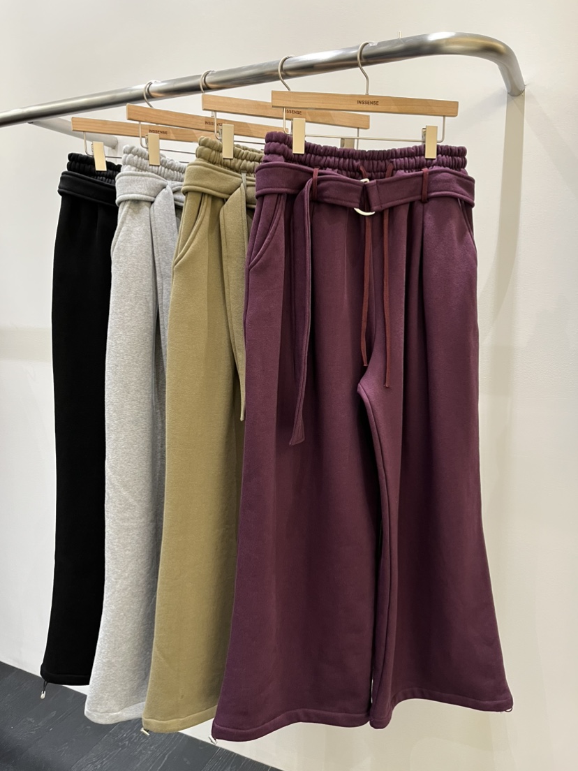 INSSENSE-A東大門直郵女裝新品人氣休閑真品休閑褲含腰帶INSSENSE-A休閑褲