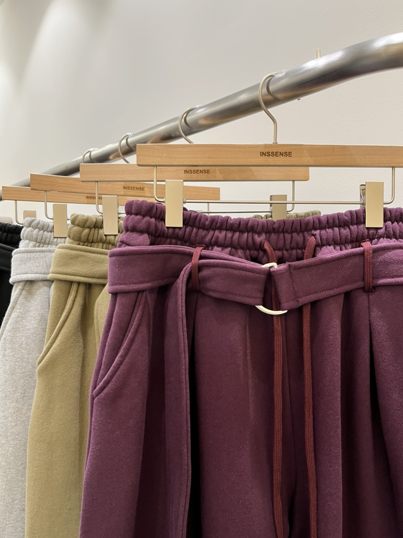 INSSENSE-A東大門直郵女裝新品人氣休閑真品休閑褲含腰帶INSSENSE-A休閑褲