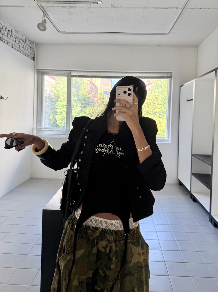 ABBEYLEE韓國直郵女士新款真品時尚熱賣人氣推薦夾克絎縫ABBEYLEE夾克