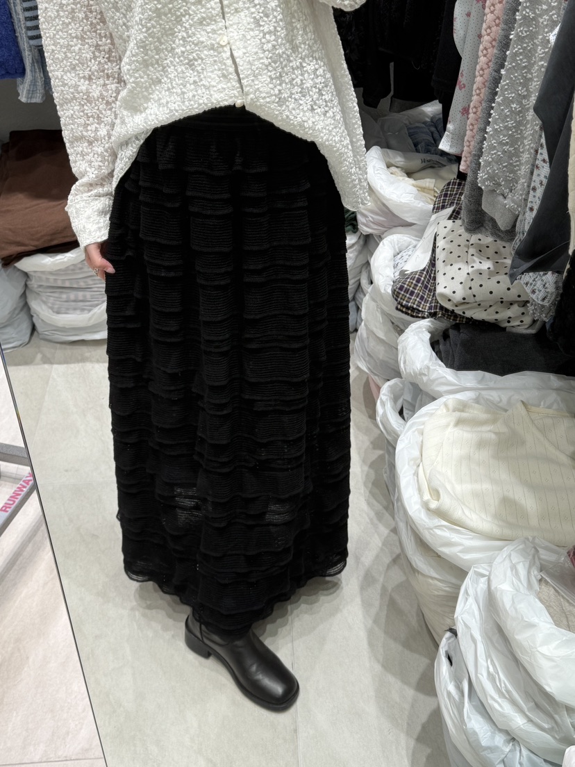 RUNWAY-런웨이韓國直郵女士新款推薦休閑熱賣時尚真品長裙RUNWAY長裙