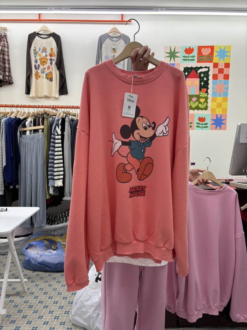 TOLL東大門直郵女裝新品推薦真品人氣休閑熱賣時尚衛衣米奇TOLL衛衣圖色3