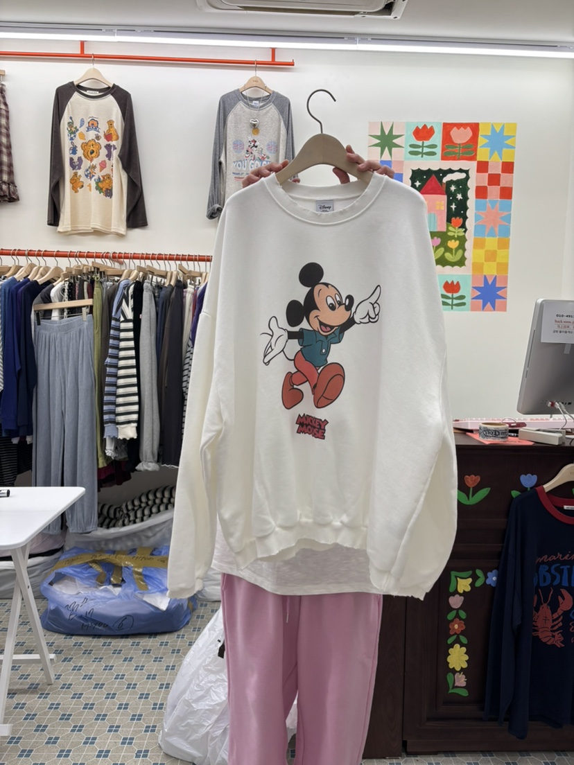 TOLL東大門直郵女裝新品推薦真品人氣休閑熱賣時尚衛衣米奇TOLL衛衣圖色4