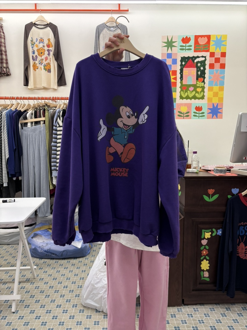 TOLL東大門直郵女裝新品推薦真品人氣休閑熱賣時尚衛衣米奇TOLL衛衣圖色5