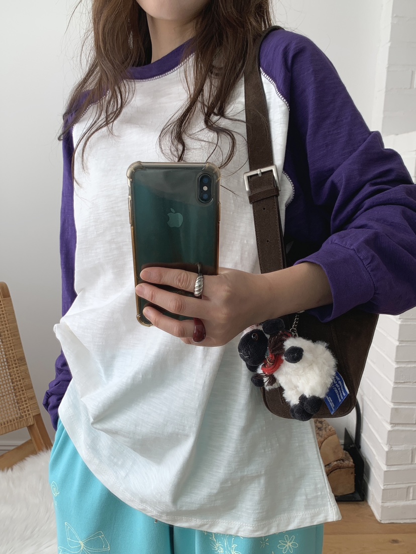 TOLL東大門代購女裝新品熱賣推薦時尚真品休閑人氣長袖T恤TOLL長袖T恤