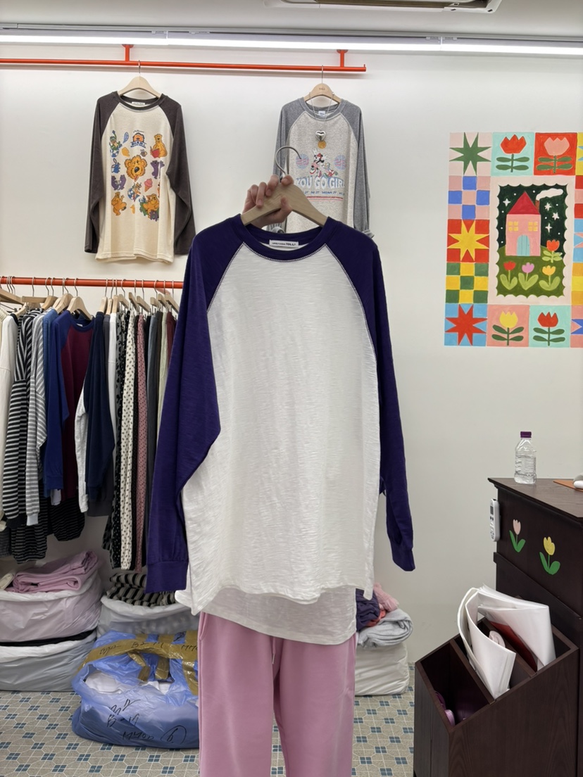 TOLL東大門代購女裝新品熱賣推薦時尚真品休閑人氣長袖T恤TOLL長袖T恤圖色1