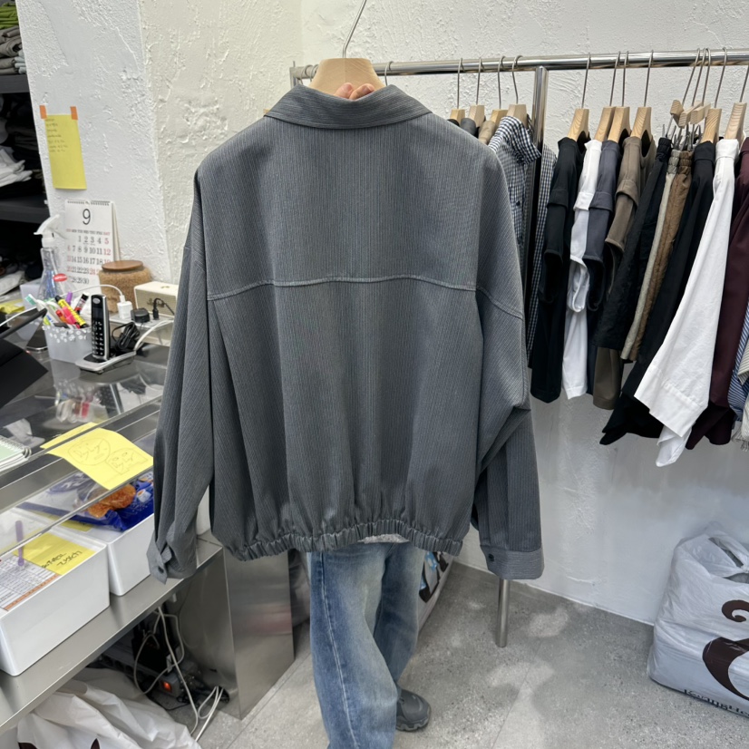 DA YLOG東大門代購女裝新品熱賣人氣時尚休閑夾克口袋褶皺DA YLOG夾克