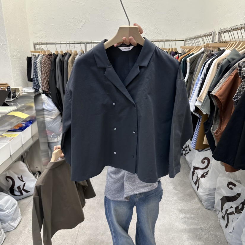 DA YLOG東大門代購女裝新品真品休閑人氣時尚襯衫蕾絲衫DA YLOG襯衫/蕾絲衫圖色3