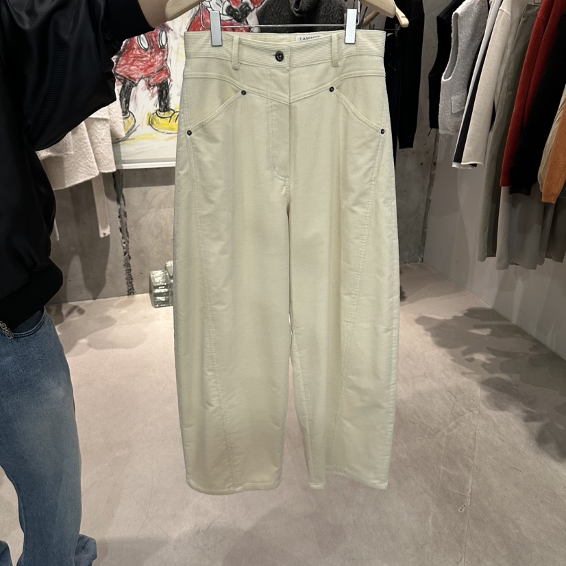 LAMAGIEPIE/LAMAGIE GREY東大門代購女裝新款休閑休閑褲燈心絨LAMAGIEPIE/LAMAGIE GREY休閑褲圖色1