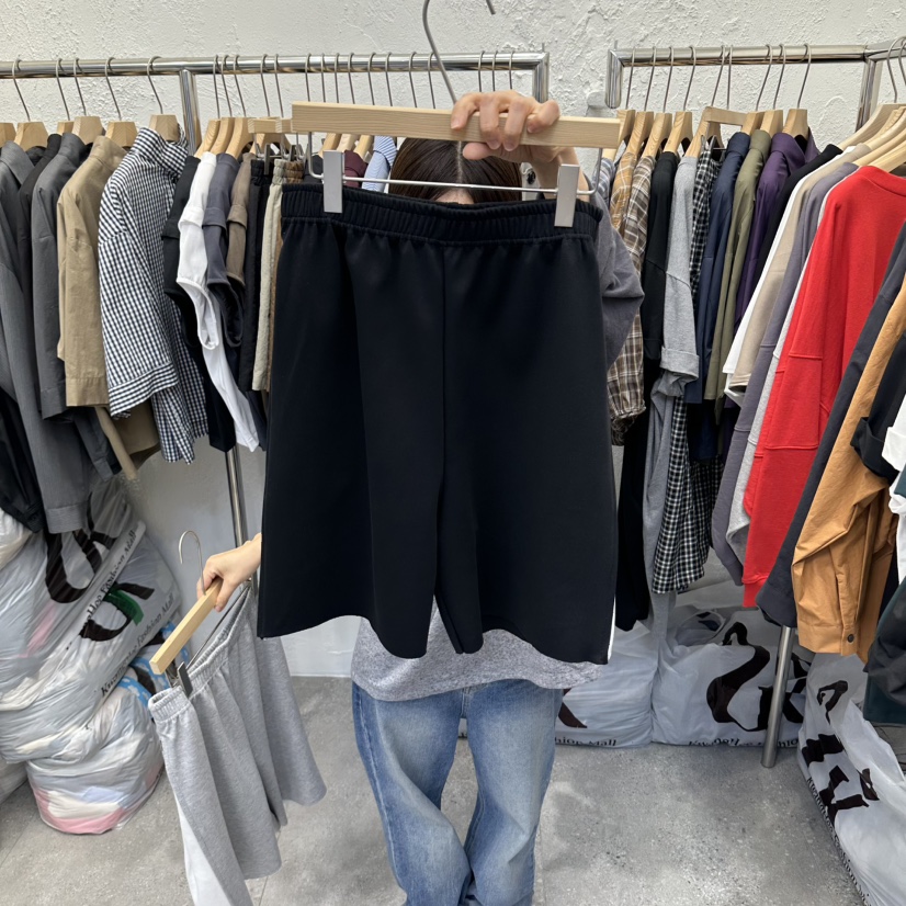 DA YLOG東大門實拍女士新品熱賣人氣時尚推薦短褲拉鏈撞色DA YLOG短褲圖色3