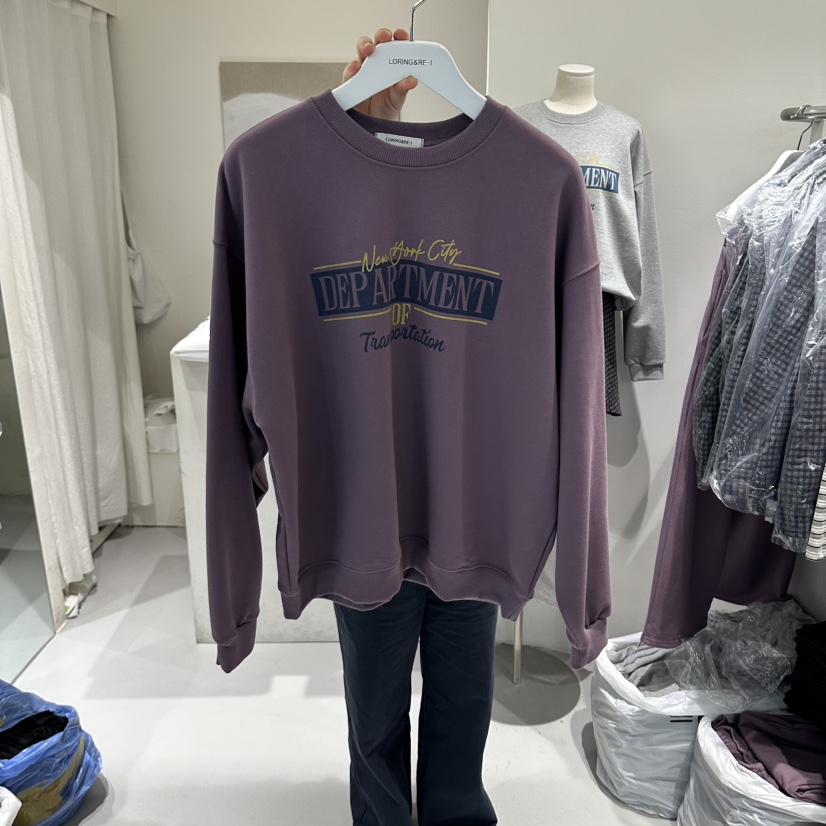 LORING RE I東大門實拍女士新品時尚人氣熱賣真品推薦衛衣LORING RE-I/BARE衛衣圖色2