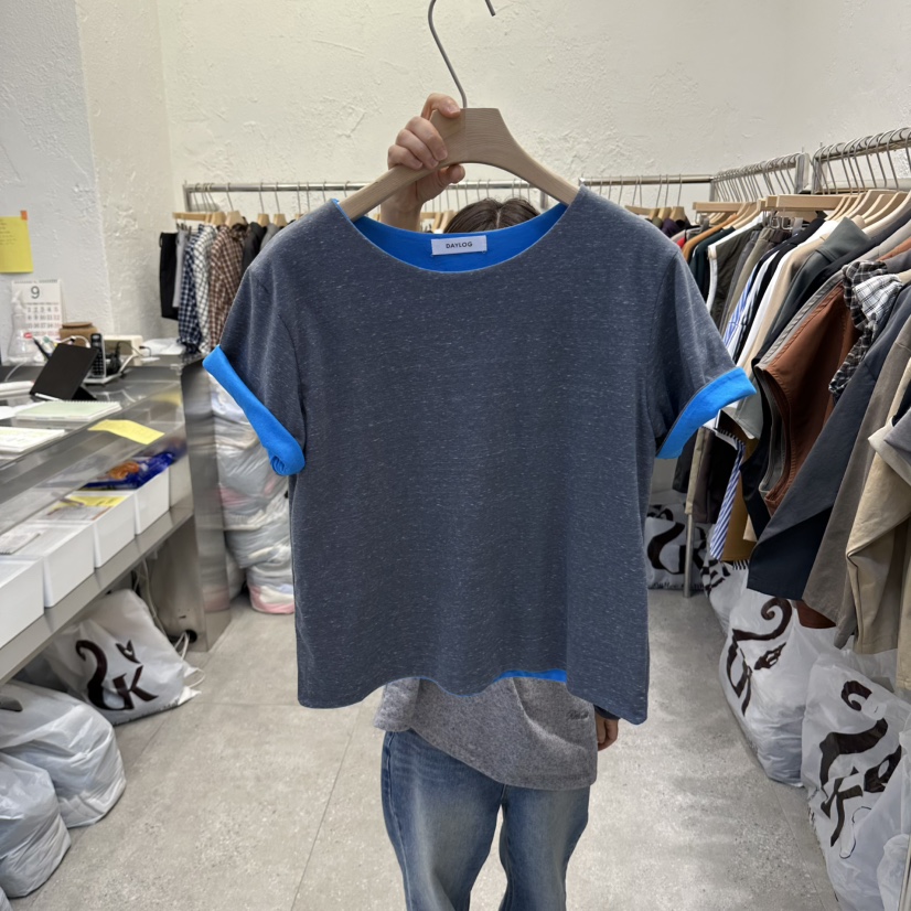 DA YLOG東大門直郵女裝新款時尚人氣真品推薦休閑熱賣T恤DA YLOGT恤圖色3