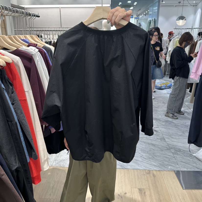REVE-L韓國代購女士新品推薦休閑時尚熱賣襯衫蕾絲衫口袋REVE-L襯衫/蕾絲衫