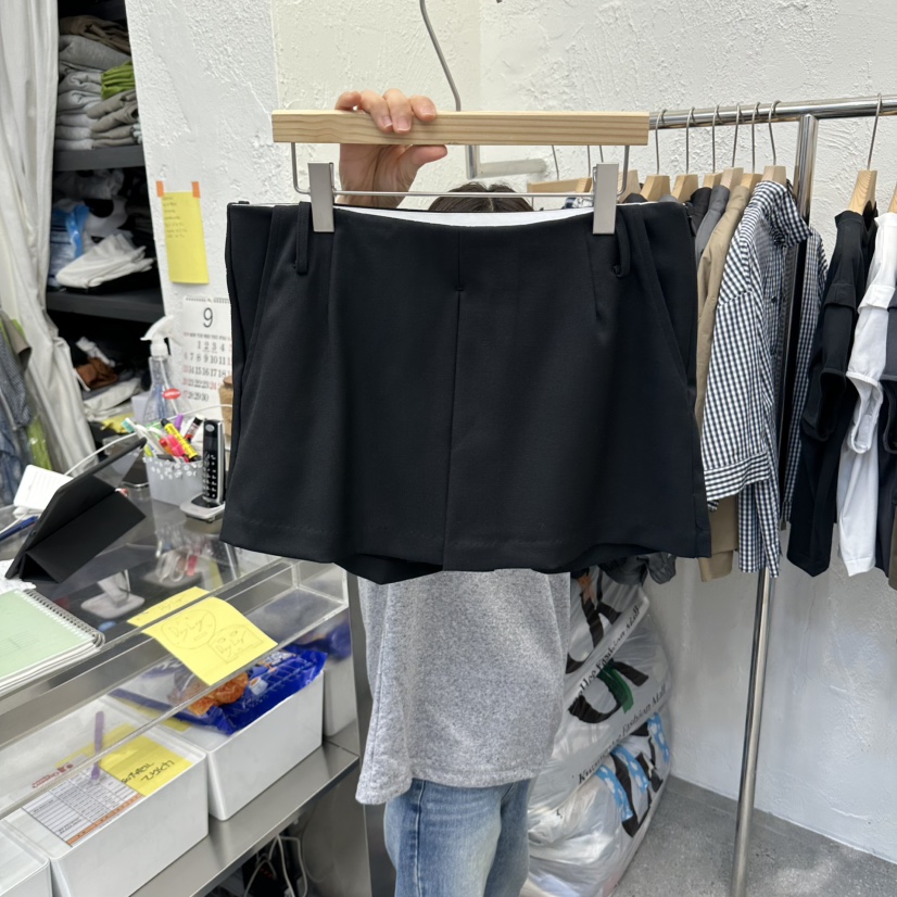 DA YLOG韓國代購女裝新款時尚真品休閑推薦人氣短褲闊腿褲DA YLOG短褲圖色2