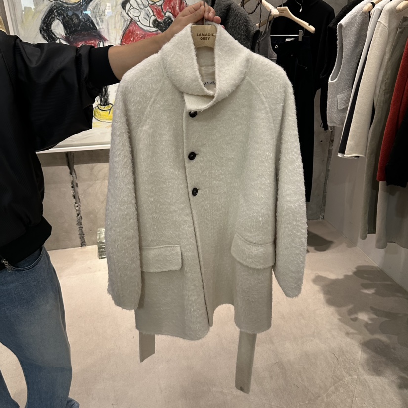 LAMAGIEPIE/LAMAGIE GREY東大門實拍女士新品休閑短款大衣LAMAGIEPIE/LAMAGIE GREY短款大衣圖色1