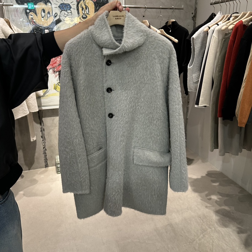 LAMAGIEPIE/LAMAGIE GREY東大門實拍女士新品休閑短款大衣LAMAGIEPIE/LAMAGIE GREY短款大衣圖色2