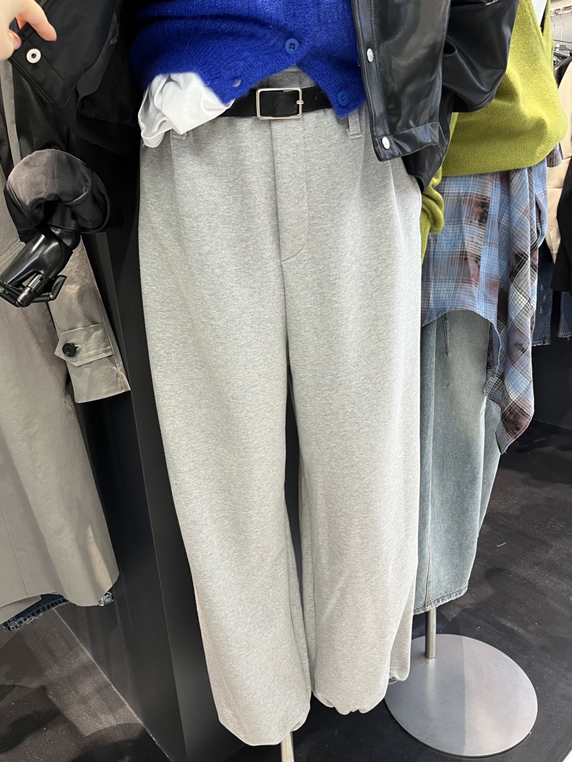 EL BOSQUE東大門直郵女士新品人氣休閑時尚休閑褲含腰帶EL BOSQUE休閑褲圖色2
