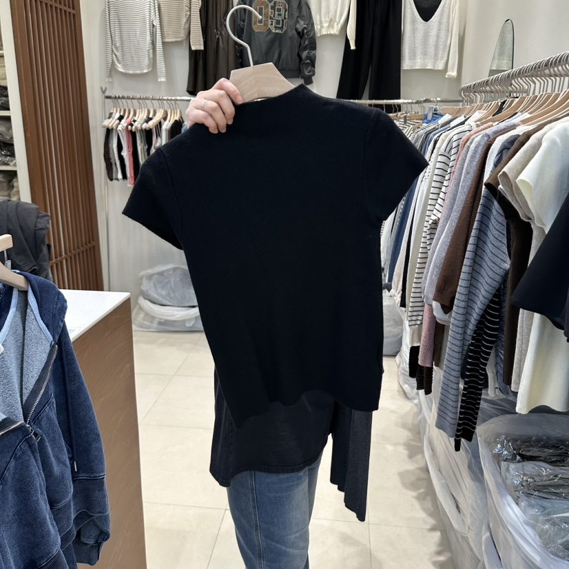 BLOOM-Q東大門直郵女裝新品時尚人氣休閑熱賣推薦T恤高領J&C/J.BLANCT恤圖色7