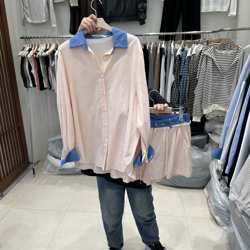 BLOOM-Q東大門直郵女裝新款真品休閑人氣時尚推薦熱賣套裝J&C/J.BLANC套裝圖色2