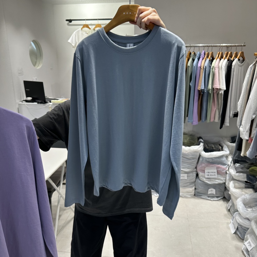 MODS-Q韓國代購女士新品人氣熱賣推薦真品休閑時尚長袖T恤MODS-Q長袖T恤圖色3