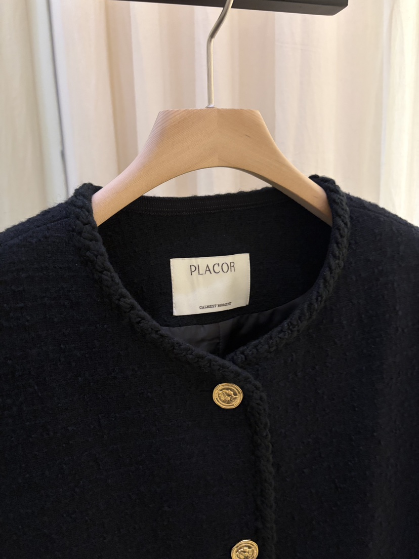 REGULARLY/PLACOR東大門直郵女士新品職業時尚夾克粗花呢REGULARLY/PLACOR夾克