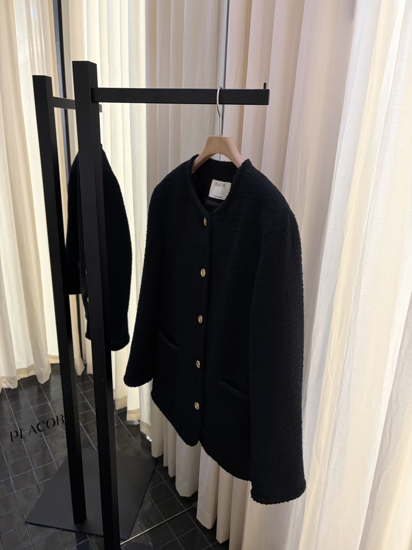 REGULARLY/PLACOR東大門直郵女士新品職業時尚夾克粗花呢REGULARLY/PLACOR夾克
