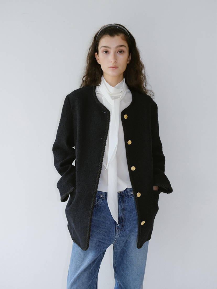 REGULARLY/PLACOR東大門直郵女士新品職業時尚夾克粗花呢REGULARLY/PLACOR夾克