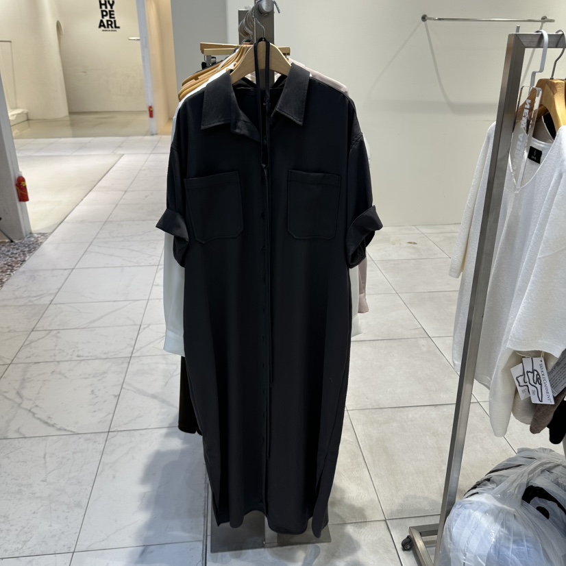SANS韓國代購女士新品人氣時尚職業真品推薦熱賣連衣裙含繩SANS連衣裙圖色2