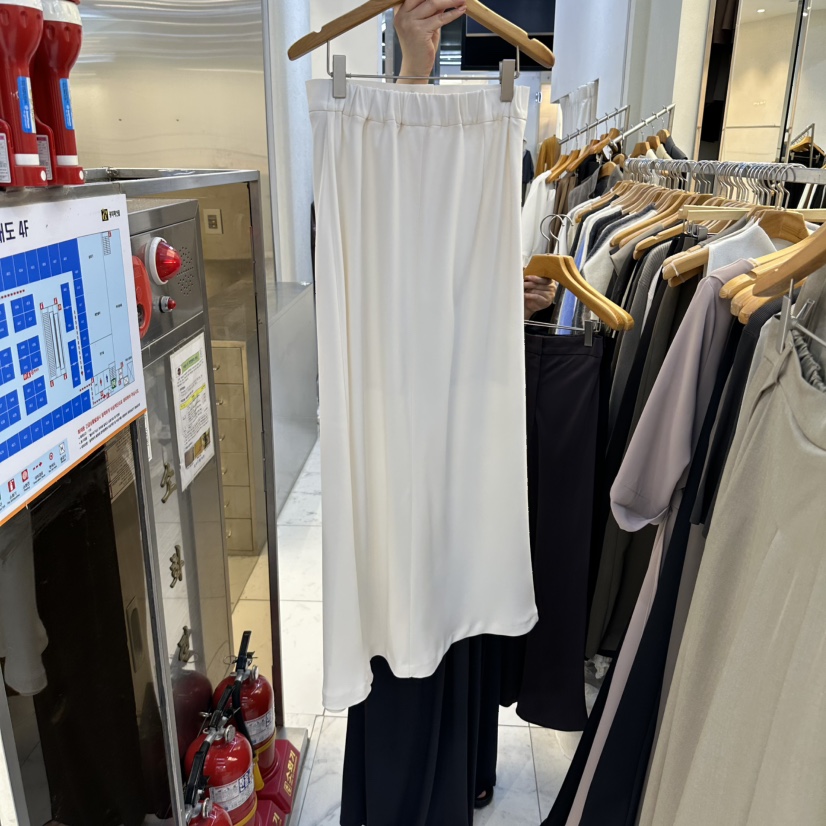 SANS韓國代購女裝新品熱賣真品職業時尚推薦人氣休閑長裙SANS長裙