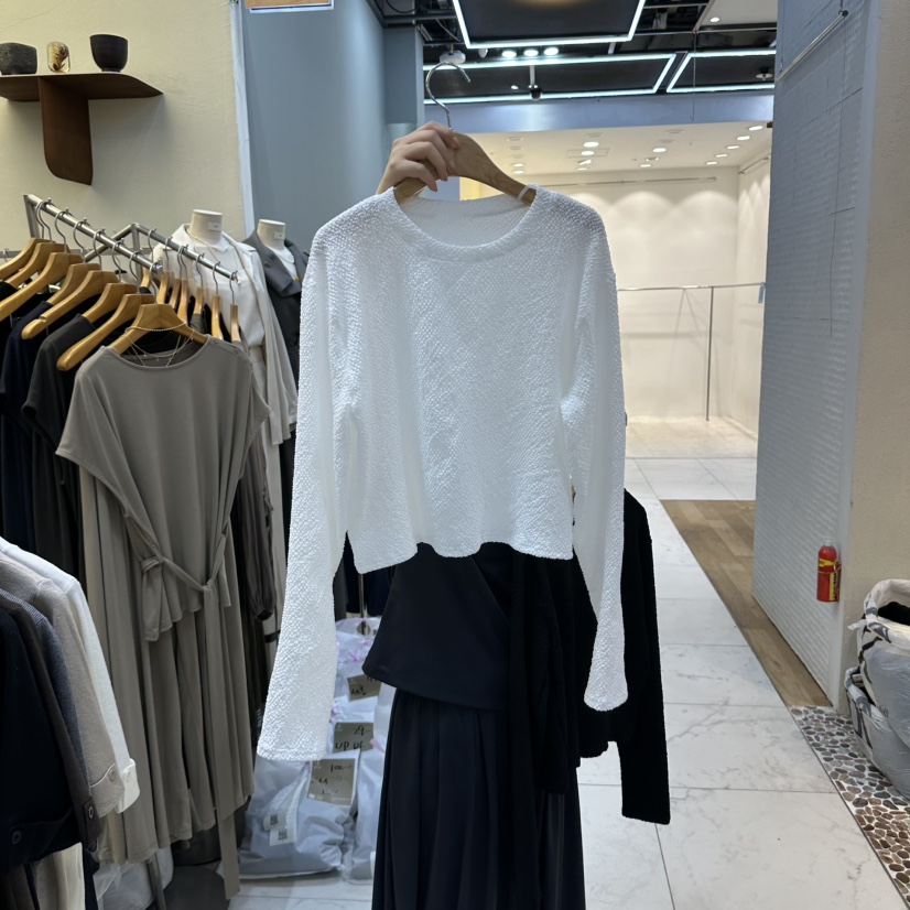 SANS韓國代購女士新款休閑真品推薦時尚熱賣人氣襯衫蕾絲衫SANS襯衫/蕾絲衫圖色1