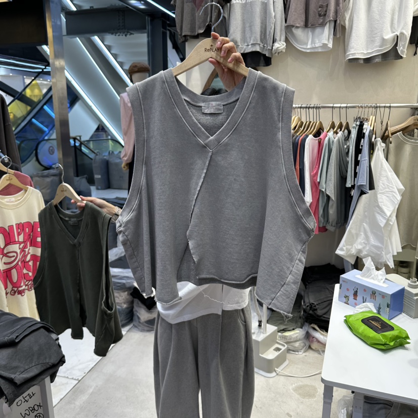 REPLAY韓國直郵女士新款熱賣休閑人氣真品職業時尚吊帶背心REPLAY吊帶/背心圖色2