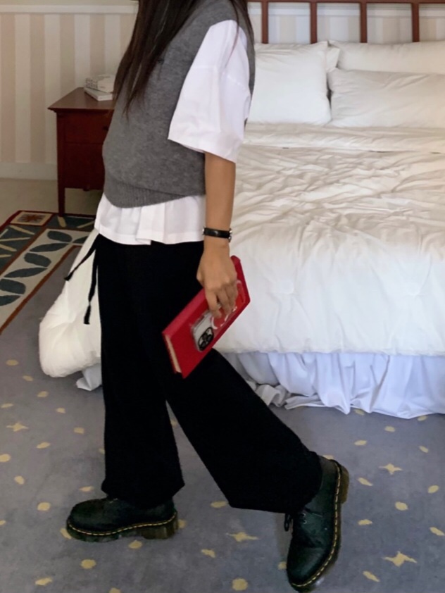 LIKEVAM韓國直郵女裝新款休閑時尚熱賣人氣推薦真品休閑褲LIKEVAM休閑褲