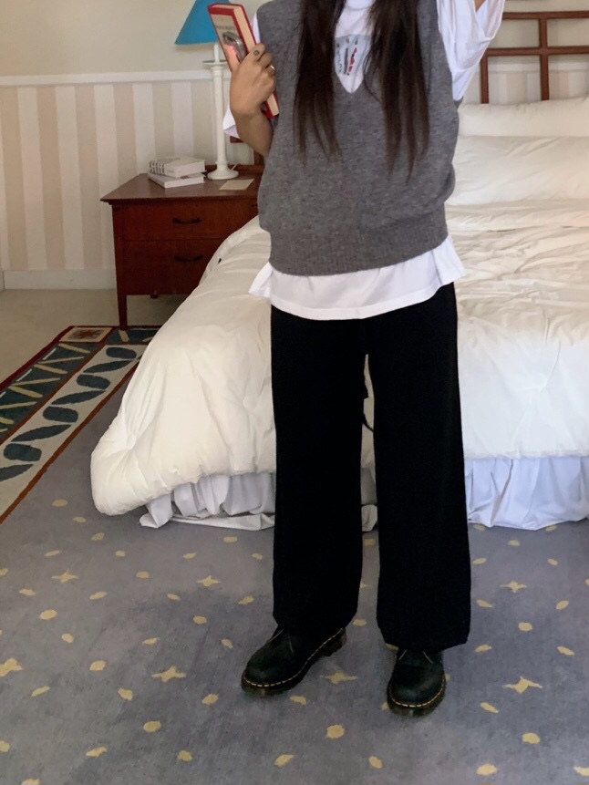LIKEVAM韓國直郵女裝新款休閑時尚熱賣人氣推薦真品休閑褲LIKEVAM休閑褲