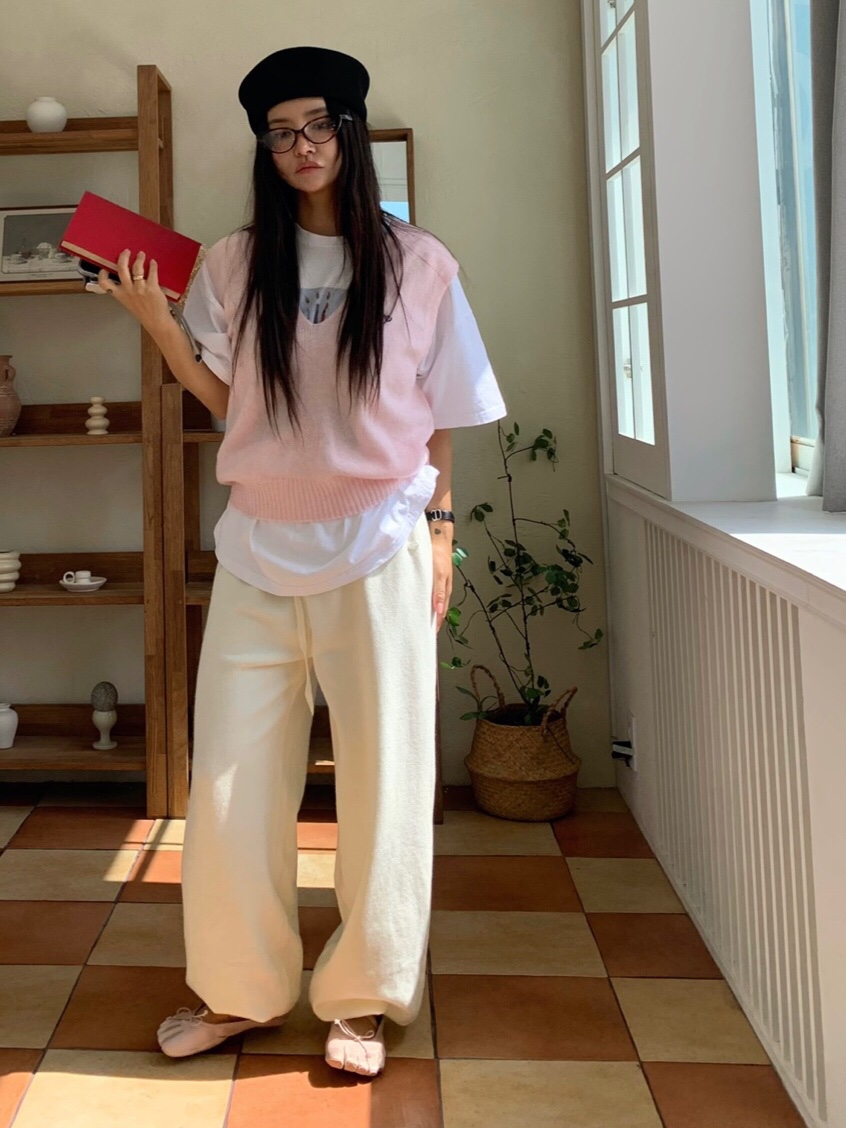 LIKEVAM韓國直郵女裝新款休閑時尚熱賣人氣推薦真品休閑褲LIKEVAM休閑褲