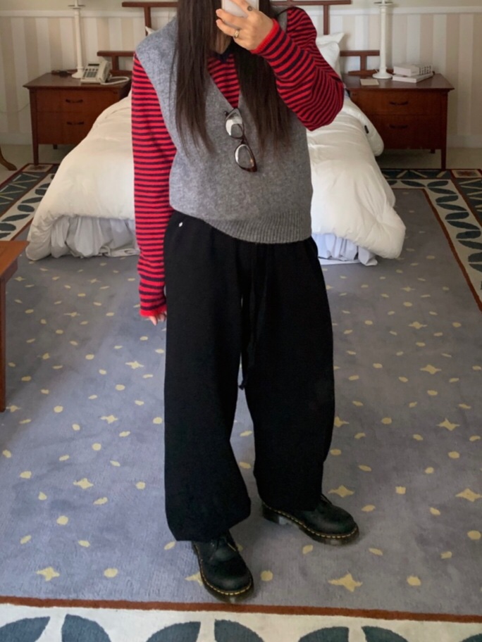 LIKEVAM韓國直郵女裝新款休閑時尚熱賣人氣推薦真品休閑褲LIKEVAM休閑褲圖色2