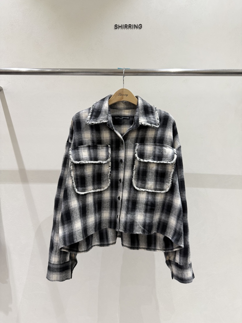 SHIRRING東大門直郵女士新款真品人氣休閑熱賣襯衫蕾絲衫SHIRRING襯衫/蕾絲衫圖色2