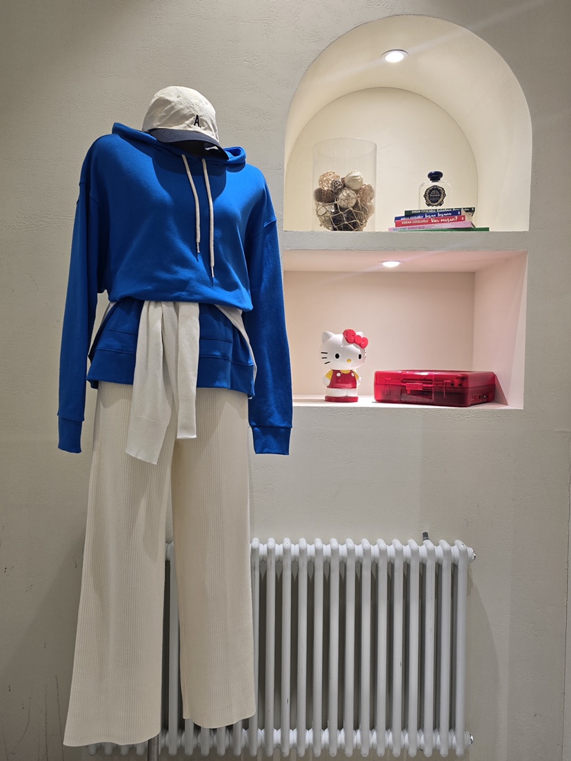 LIKEVAM東大門代購女士新品時尚真品人氣休閑褲針織褲直筒LIKEVAM休閑褲