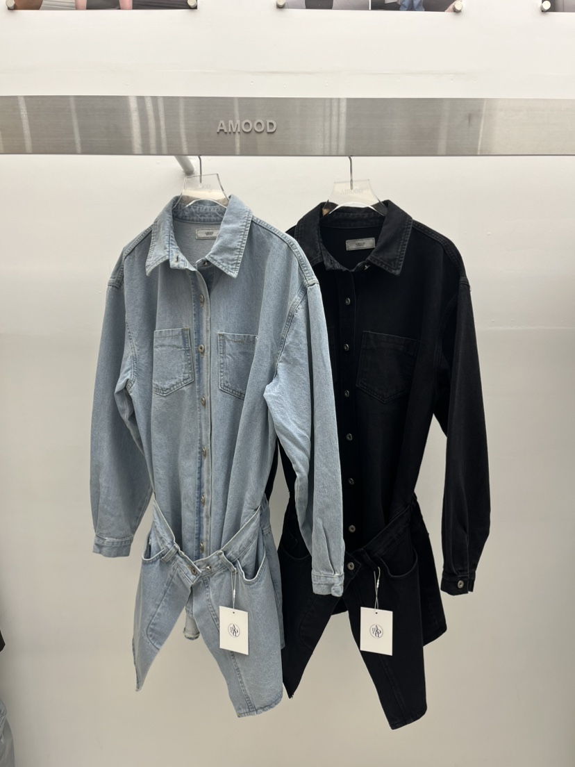 AMOOD東大門實拍女裝新品休閑熱賣時尚推薦真品職業連衣裙AMOOD連衣裙
