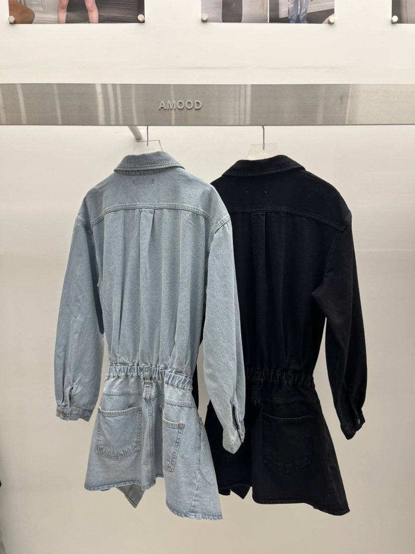 AMOOD東大門實拍女裝新品休閑熱賣時尚推薦真品職業連衣裙AMOOD連衣裙