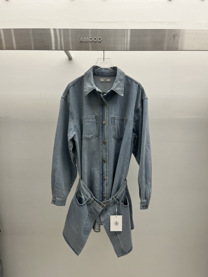 AMOOD東大門實拍女裝新品休閑熱賣時尚推薦真品職業連衣裙AMOOD連衣裙圖色1